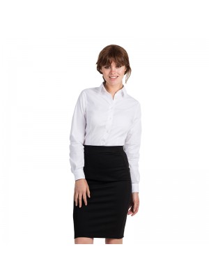 Plain tie LSL /women Black B&C 135 GSM